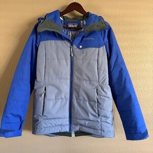 Patagonia Rubicon Two-Tone Blue and Gray Insulated Jacket Size Small